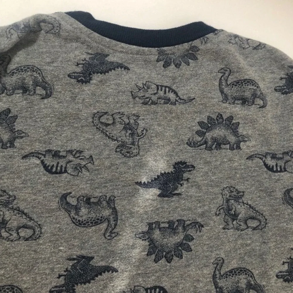 365 KIDS GARANIMALS Boys Blue Dinosaur T-rex Shirt Stegosaurus Size 7‎